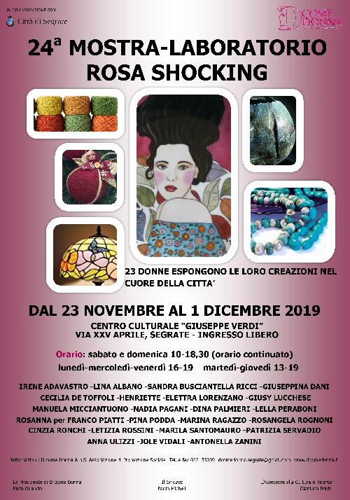 mostra rosa shocking-segrate