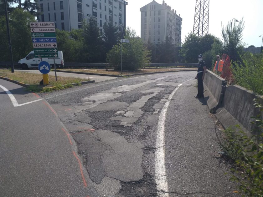 asfaltatura via Piaggio