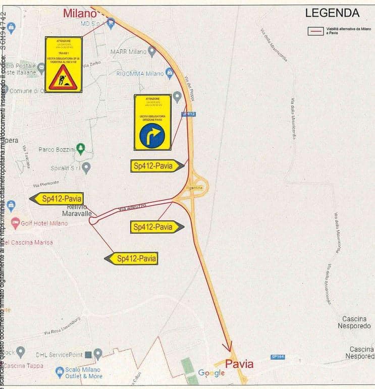 lavori cartina locate