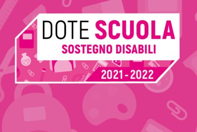 Dote scuola sostegno disabili