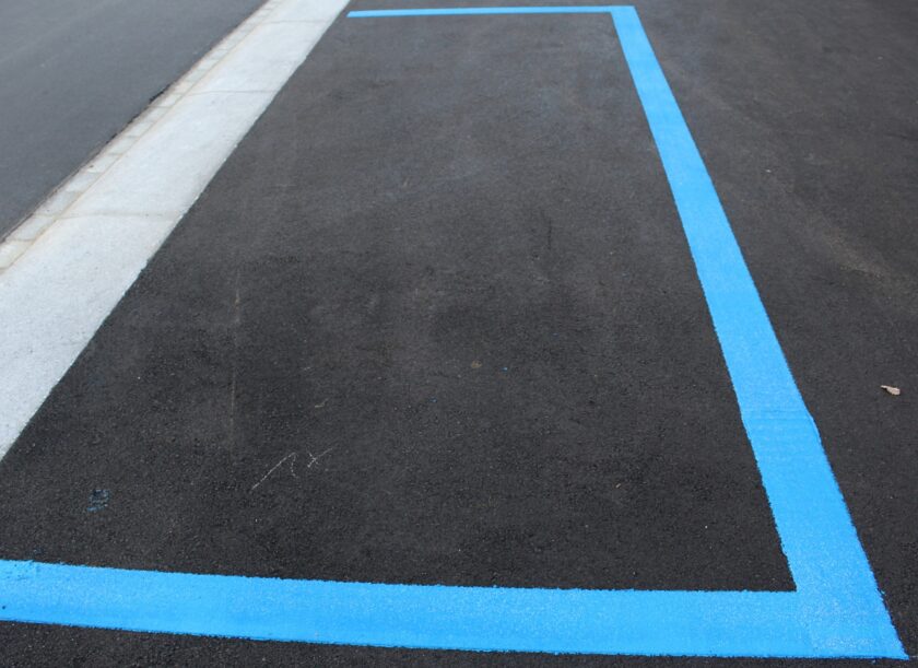 Parcheggio strisce blu