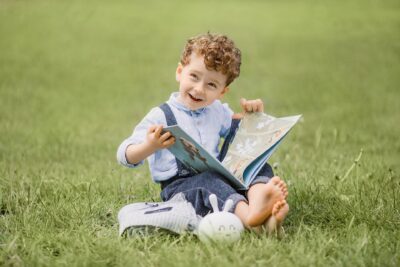 bambino parco