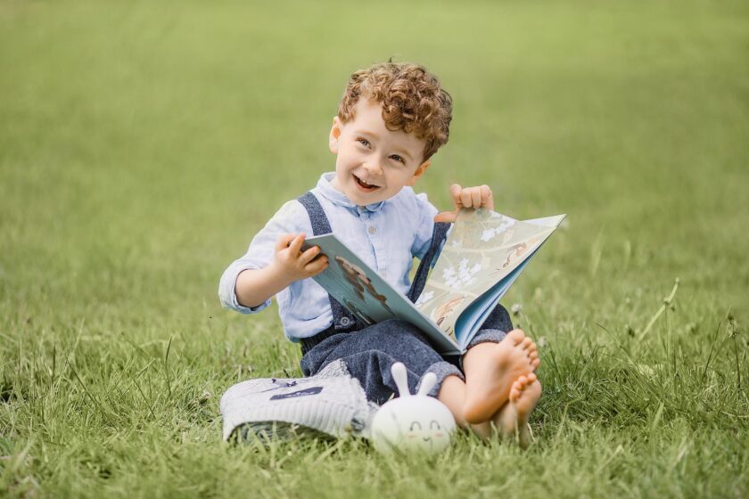 bambino parco