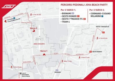 mappa jova beach party