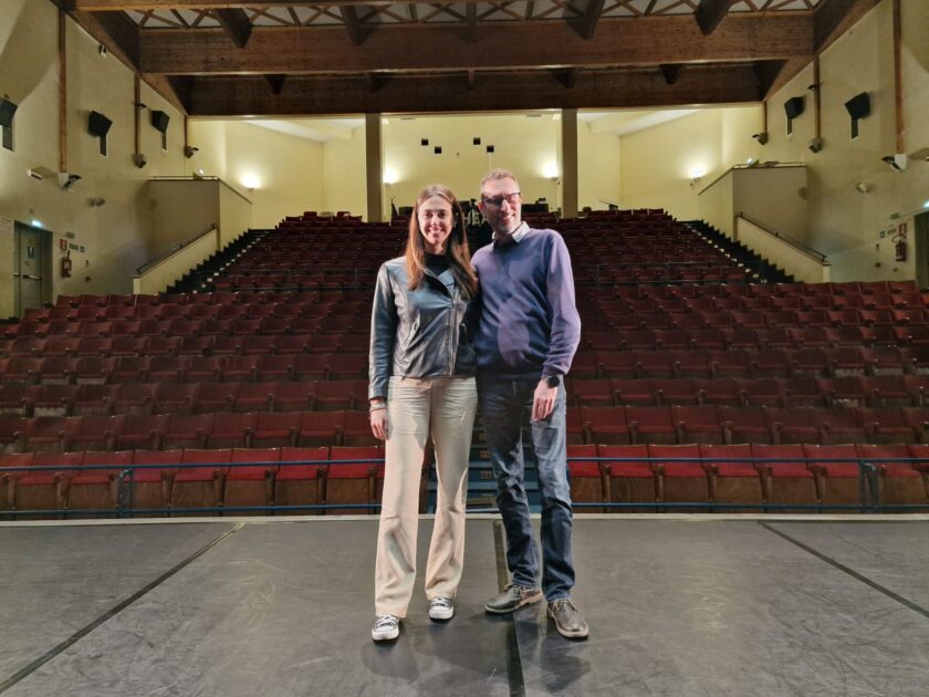assessore Rossetti e Stefano Nicoletta pescheria