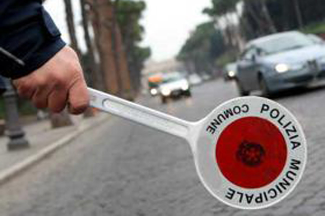 paletta polizia locale