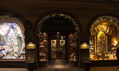 natale vetrina