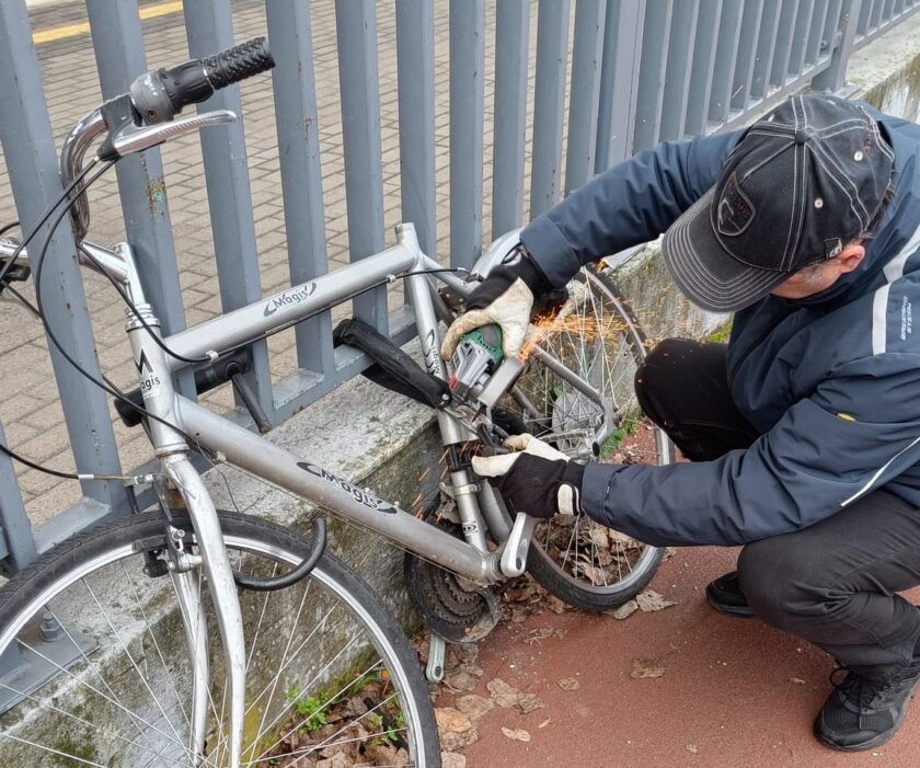 via bici segrate