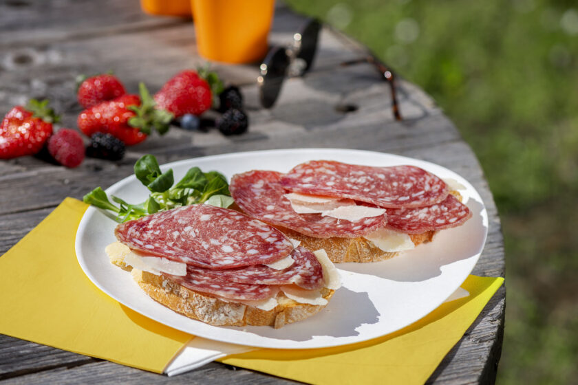 Pic Nic con salame-gentile