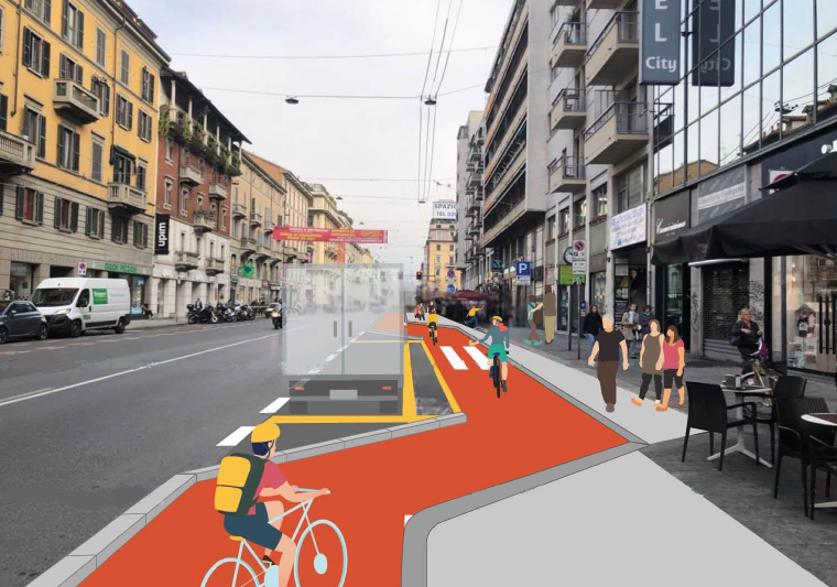 Si inizierà con l’individuazione delle aree a disposizione del cantiere nelle vie Spontini, Redi e Boscovich in prossimità del corso.