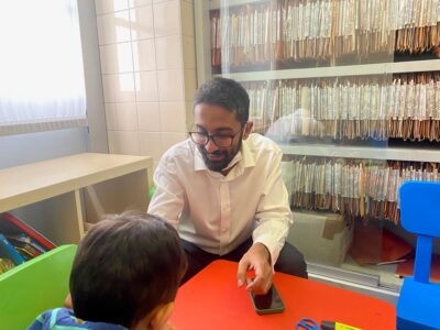 1.Dott. Abhishek Sengupta in visita al Centro Operation Smile di Milano.jpg