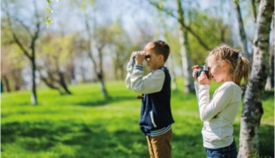 bambini parco esploratori