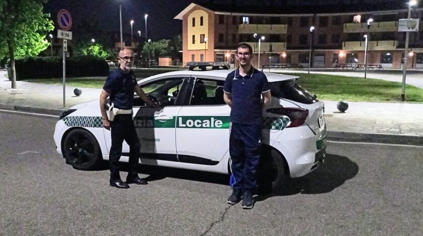 dresano pattuglia polizia locale