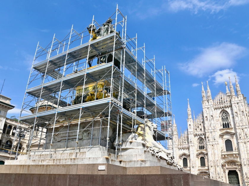 statua vittorio emanuele