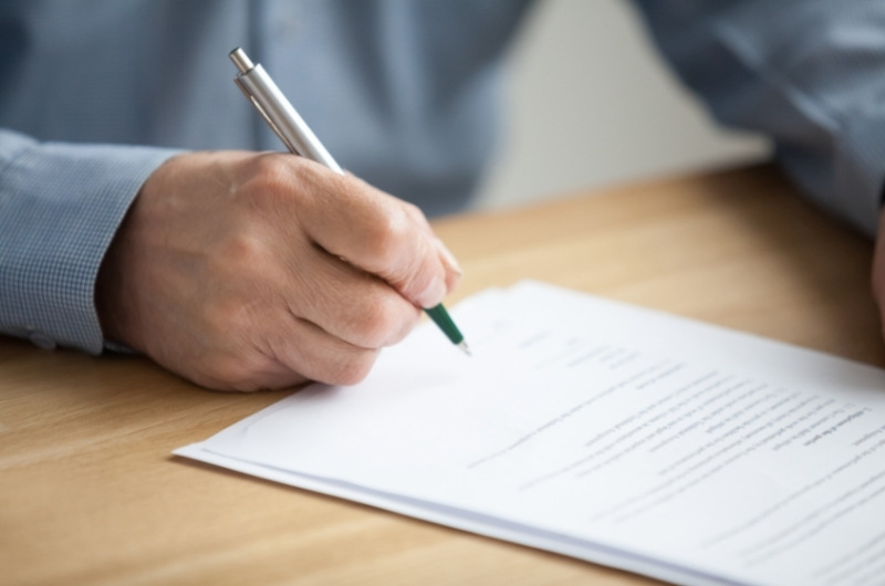 Firma contratto