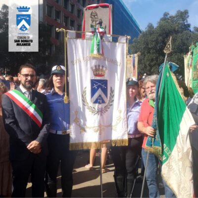 cerimonia piazzale Loreto San Donato