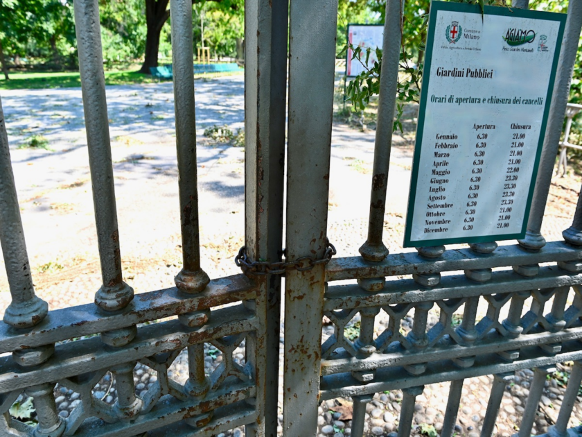 parco chiuso