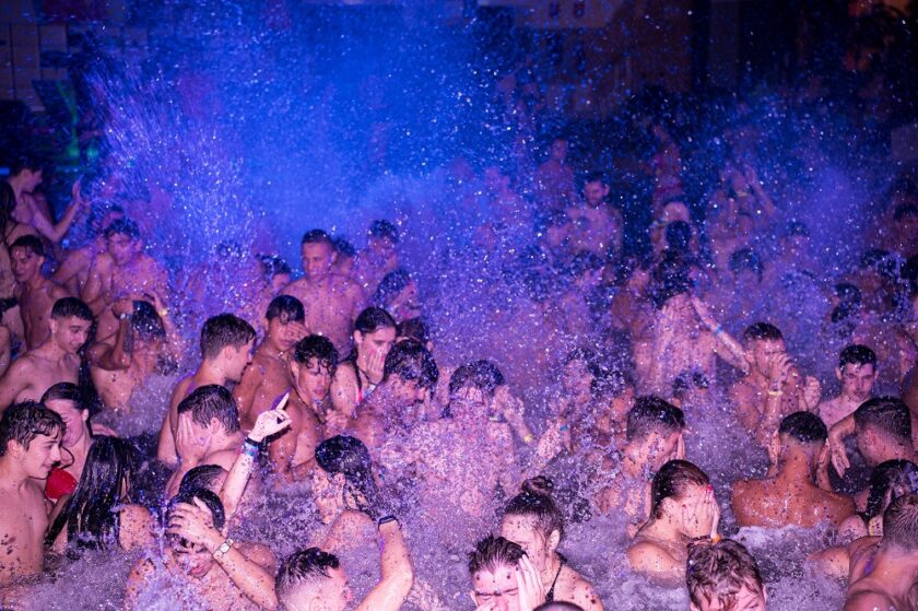 schiuma party acquaworld