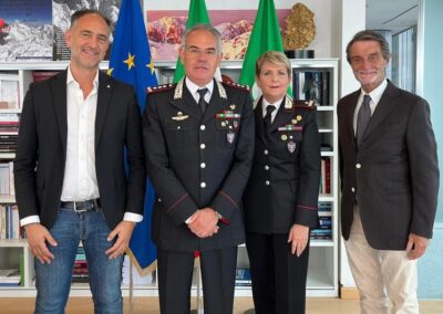 Peste suina regione e carabinieri