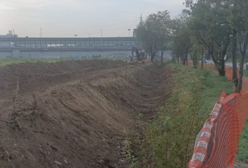 lavori ciclabile cormano