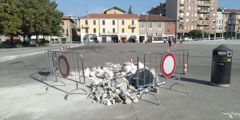 lavori piazza cinisello