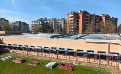 scuola via Deledda copertura rho