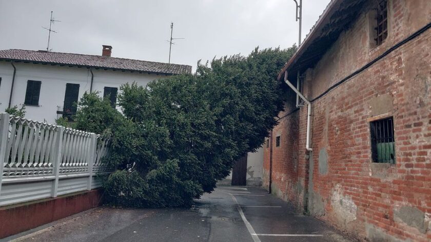 dresano maltempo