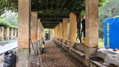 villa burba pulizia
