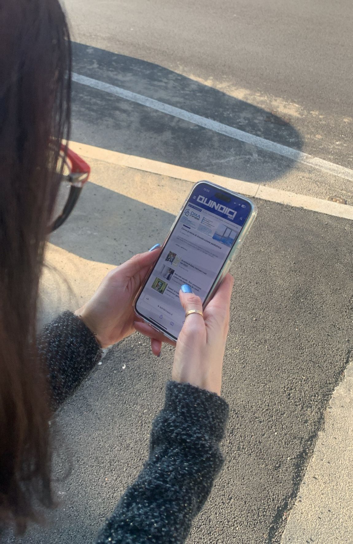 Nuovo sito Quindici News mobile