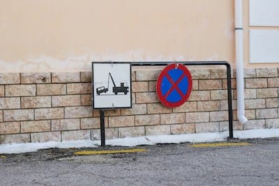 divieto di sosta
