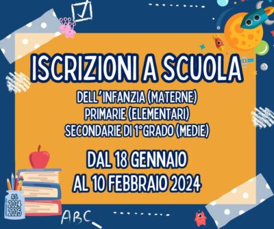 iscrizioni a scuola