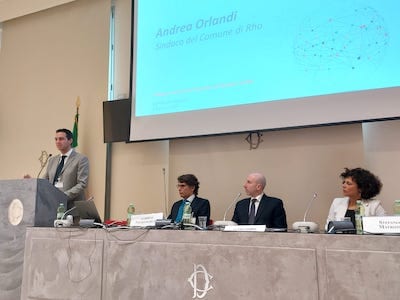 Andrea Orlandi a Roma per Aula Piscopia
