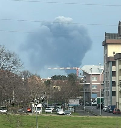 incendio aggiornamenti