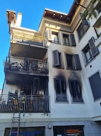 incendio via monti