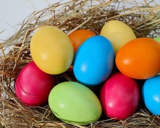 caccia all'uovo pasqua