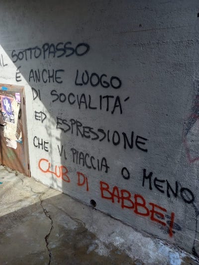 sottopasso saronno