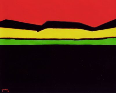 Per amore del paesaggio, 1995, olio su tela, cm. 80x100 (3)