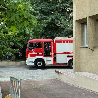 incendio vigili del fuoco