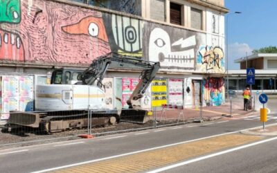 lavori ciclabile saronno