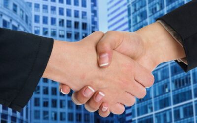 stretta di mano partnership business