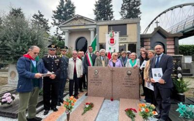 Cerimonia partigiani Mazzo di Rho