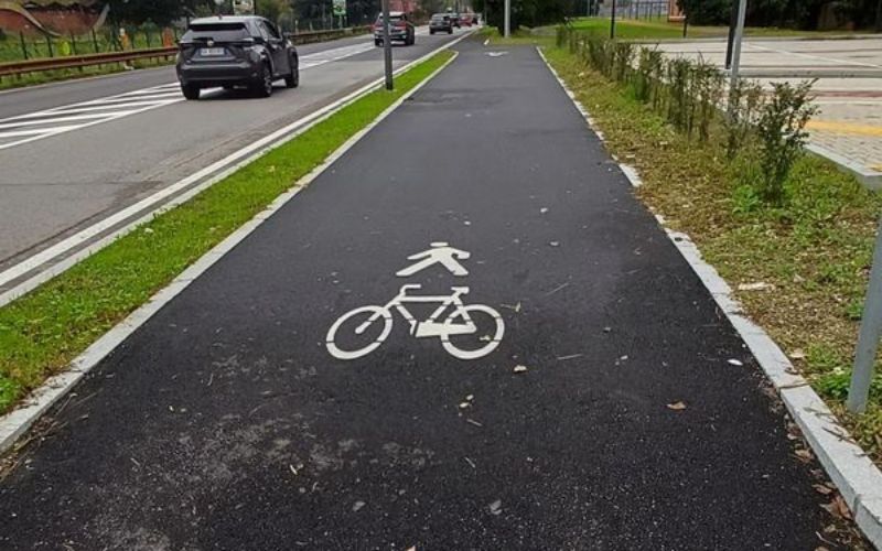 lavori ciclabile vimodrone