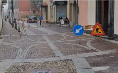 lavori via roma pioltello
