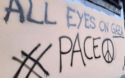 muro con scritte cinisello