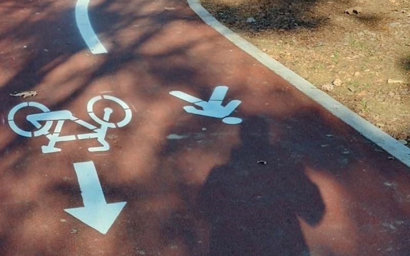 pista ciclabile ciclopedonale