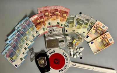 pusher polizia locale rho droga