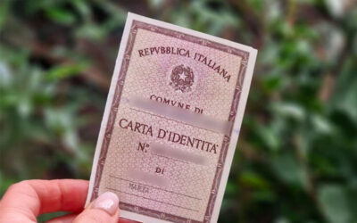 Carta identità cartacea