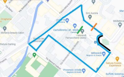 palio di meda percorso