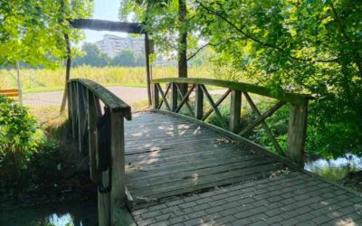 ponticello laghetto Zivido San Giuliano