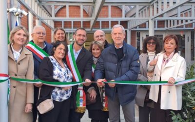 SEGRATE TAGLIO NASTRO CASA COMUNITA'